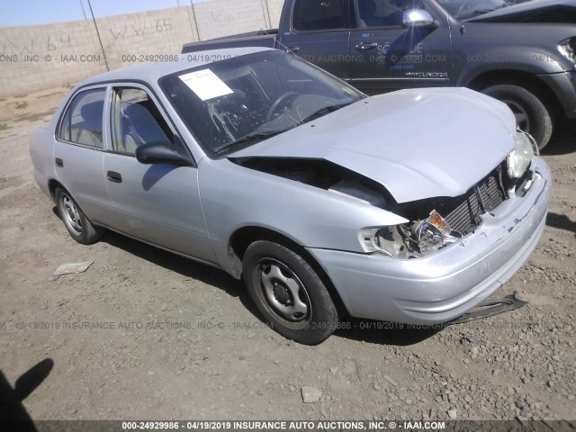 1NXBR12E4YZ416906 - 2000 TOYOTA COROLLA VE/CE/LE SILVER photo 1