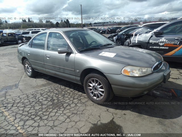 1FAFP6537XK111256 - 1999 FORD CONTOUR LX GRAY photo 1