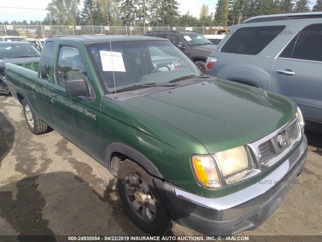 1N6DD26S1WC311354 - 1998 NISSAN FRONTIER KING CAB XE/KING CAB SE GREEN photo 1