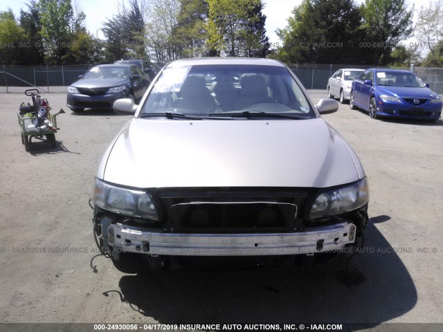 YV1RS61R912057203 - 2001 VOLVO S60 GRAY photo 6