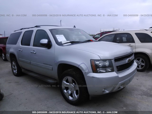 1GNUKJE31AR243180 - 2010 CHEVROLET SUBURBAN K1500 LT SILVER photo 1