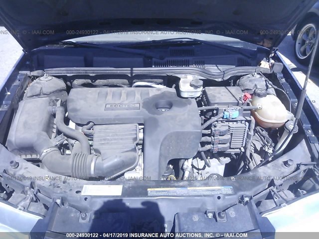 1G8AJ55F97Z148191 - 2007 SATURN ION LEVEL 2 BLUE photo 10