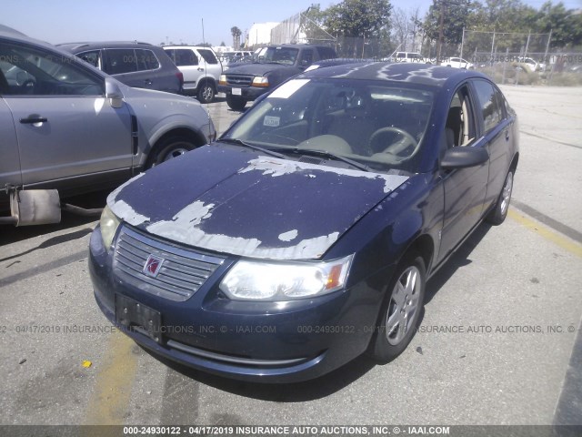 1G8AJ55F97Z148191 - 2007 SATURN ION LEVEL 2 BLUE photo 2