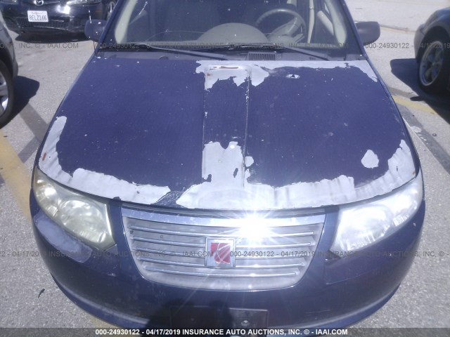 1G8AJ55F97Z148191 - 2007 SATURN ION LEVEL 2 BLUE photo 6