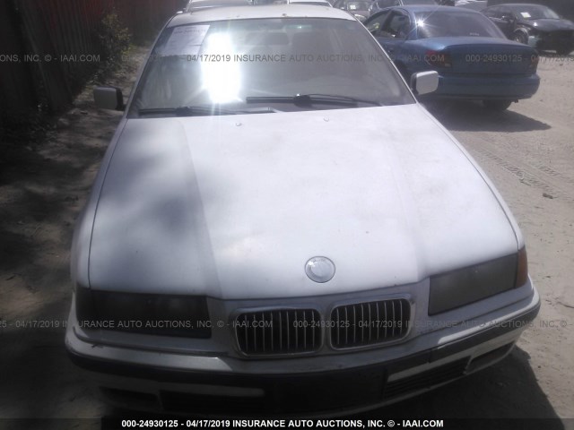 4USCD2326TLB30214 - 1996 BMW 328 I AUTOMATIC WHITE photo 6