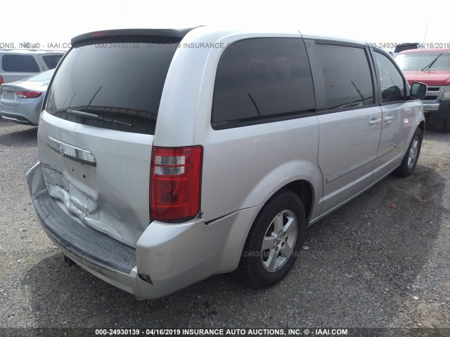 1D8HN54P18B135157 - 2008 DODGE GRAND CARAVAN SXT GRAY photo 4