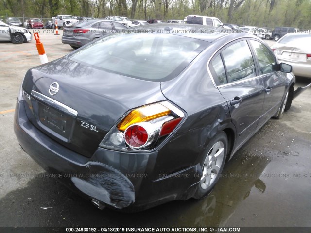 1N4AL21E18N471421 - 2008 NISSAN ALTIMA 2.5/2.5S BLACK photo 4