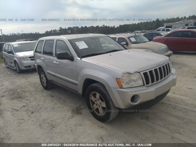 1J8GR48K17C677822 - 2007 JEEP GRAND CHEROKEE LAREDO/COLUMBIA/FREEDOM SILVER photo 1