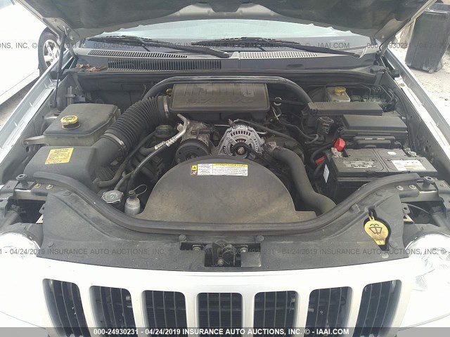 1J8GR48K17C677822 - 2007 JEEP GRAND CHEROKEE LAREDO/COLUMBIA/FREEDOM 银色 照片 10