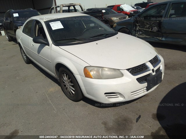 1B3EL46XX6N288986 - 2006 DODGE STRATUS SXT WHITE photo 1