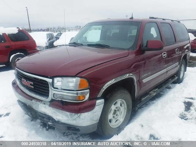 3GKFK16Z24G119707 - 2004 GMC YUKON XL K1500 MAROON photo 2