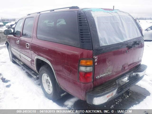 3GKFK16Z24G119707 - 2004 GMC YUKON XL K1500 MAROON photo 3