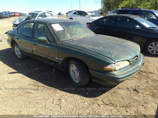 1G2HX53L8P1302856 - 1993 PONTIAC BONNEVILLE SE GREEN photo 1