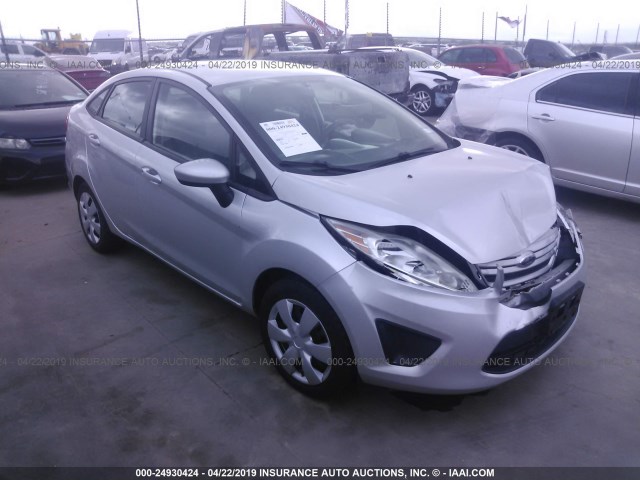 3FADP4AJ4CM111704 - 2012 FORD FIESTA S SILVER photo 1