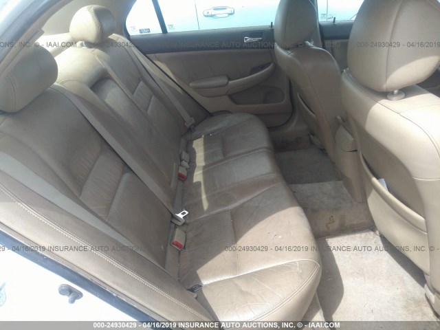 1HGCM66826A069777 - 2006 HONDA ACCORD EX WHITE photo 8