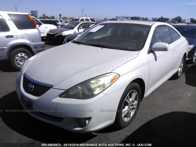 4T1CE38P44U836535 - 2004 TOYOTA CAMRY SOLARA SE/SLE თეთრი ფოტო 2