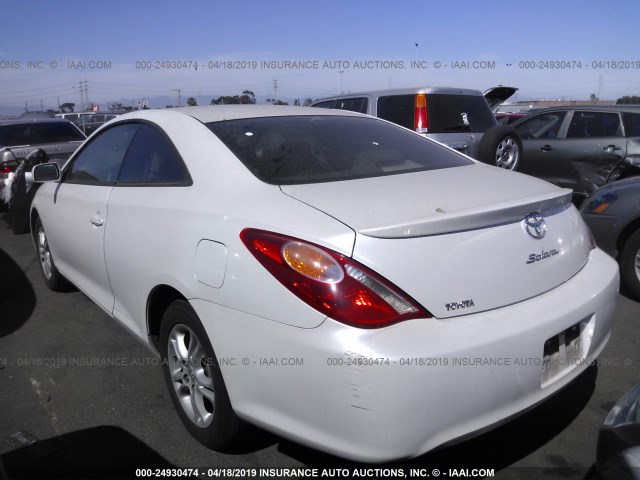 4T1CE38P44U836535 - 2004 TOYOTA CAMRY SOLARA SE/SLE თეთრი ფოტო 3