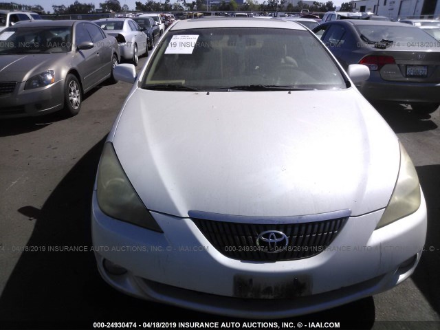4T1CE38P44U836535 - 2004 TOYOTA CAMRY SOLARA SE/SLE თეთრი ფოტო 6