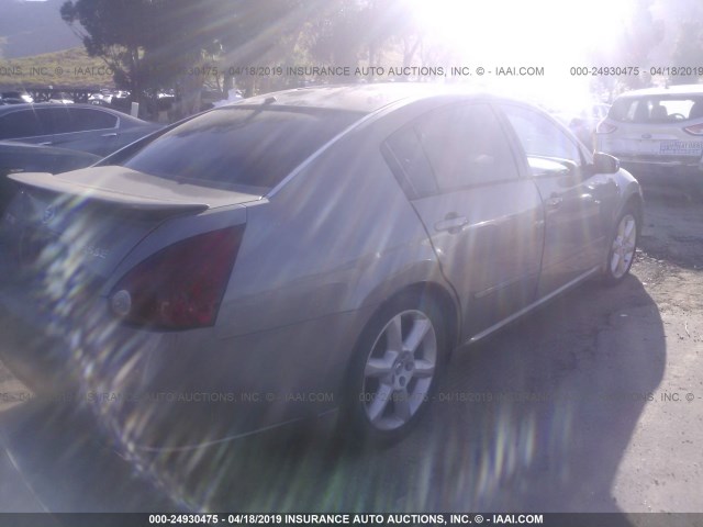 1N4BA41E37C848573 - 2007 NISSAN MAXIMA SE/SL GRAY photo 4