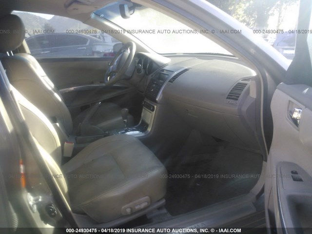 1N4BA41E37C848573 - 2007 NISSAN MAXIMA SE/SL GRAY photo 5