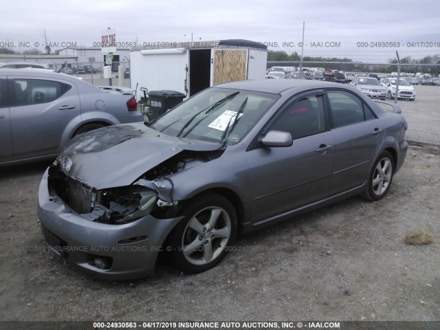 1YVHP80D365M38548 - 2006 MAZDA 6 S SILVER photo 2