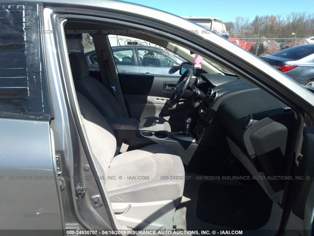 JN8AS5MV4AW600041 - 2010 NISSAN ROGUE S/SL/KROM GRAY photo 5