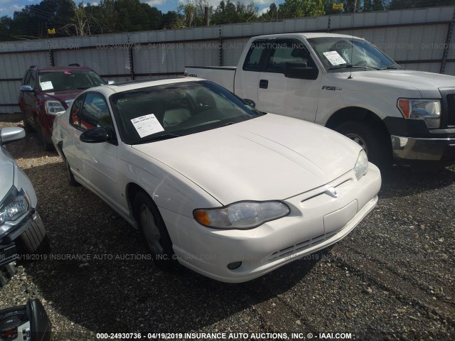 2G1WX12K639373072 - 2003 CHEVROLET MONTE CARLO SS თეთრი ფოტო 1