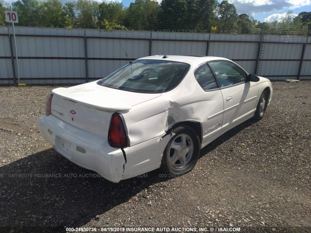 2G1WX12K639373072 - 2003 CHEVROLET MONTE CARLO SS თეთრი ფოტო 6