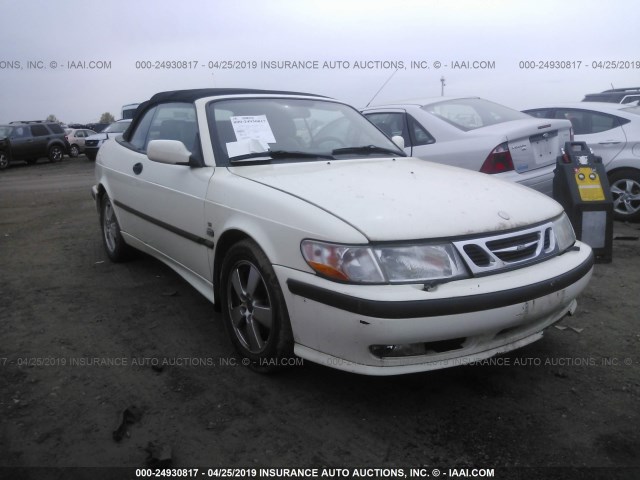 YS3DF75K637004559 - 2003 SAAB 9-3 SE WHITE photo 1