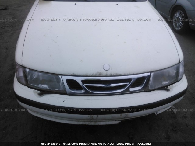 YS3DF75K637004559 - 2003 SAAB 9-3 SE WHITE photo 6