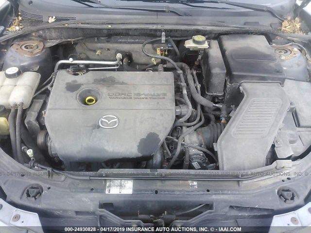 JM1BK123161504639 - 2006 MAZDA 3 S 灰色 照片 10
