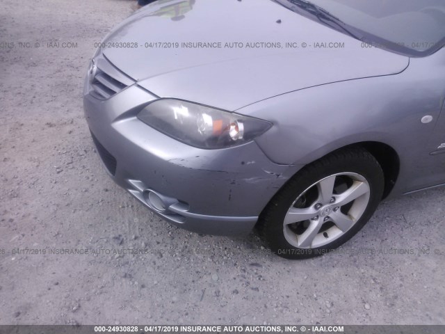 JM1BK123161504639 - 2006 MAZDA 3 S 灰色 照片 6