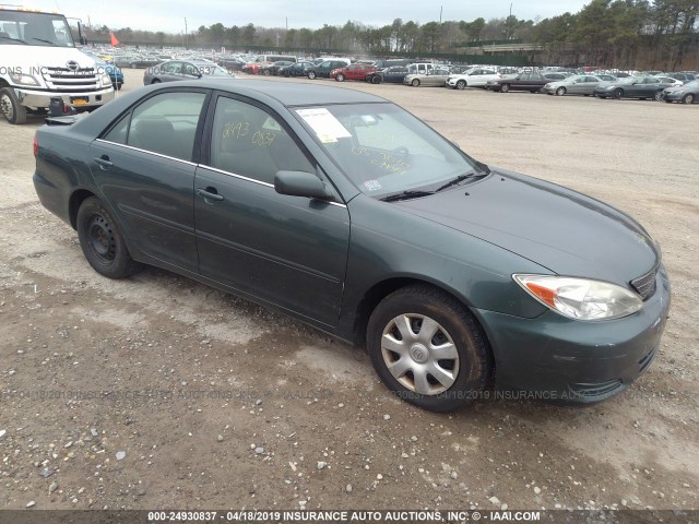 4T1BE32K33U759230 - 2003 TOYOTA CAMRY LE/XLE/SE GREEN photo 1