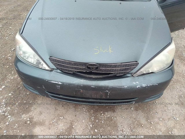 4T1BE32K33U759230 - 2003 TOYOTA CAMRY LE/XLE/SE GREEN photo 10