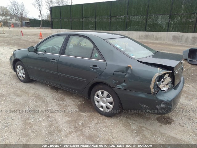 4T1BE32K33U759230 - 2003 TOYOTA CAMRY LE/XLE/SE GREEN photo 3