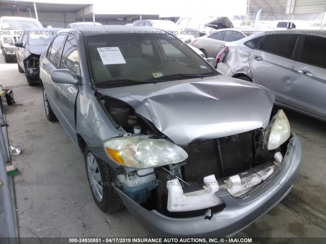 2T1BR32E33C017510 - 2003 TOYOTA COROLLA CE/LE/S GRAY photo 1