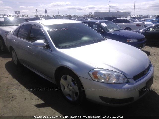 2G1WC57M291310250 - 2009 CHEVROLET IMPALA 2LT SILVER photo 1