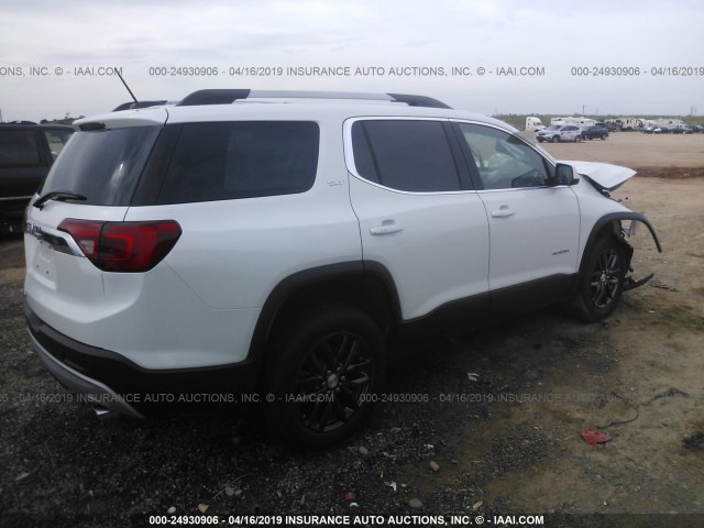 1GKKNMLS7JZ237844 - 2018 GMC ACADIA SLT-1 WHITE photo 4