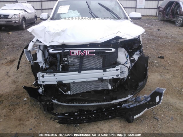 1GKKNMLS7JZ237844 - 2018 GMC ACADIA SLT-1 WHITE photo 6