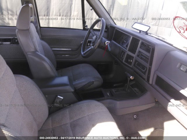 1J4FJ58L2LL292184 - 1990 JEEP CHEROKEE LAREDO BEIGE photo 5