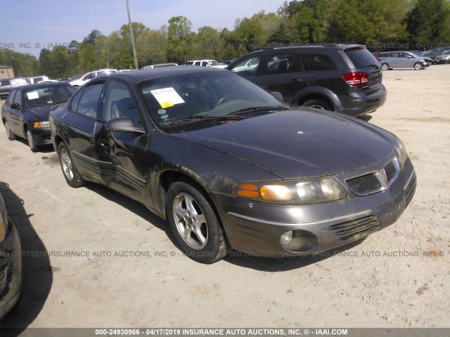 1G2HX54K314276078 - 2001 PONTIAC BONNEVILLE SE GRAY photo 1