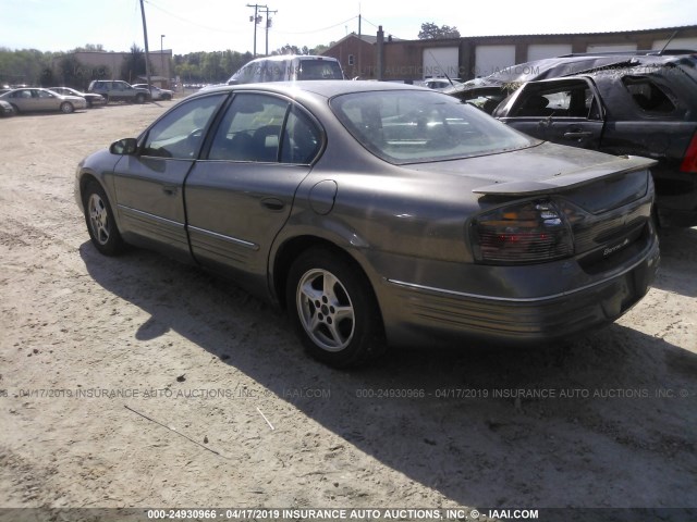 1G2HX54K314276078 - 2001 PONTIAC BONNEVILLE SE GRAY photo 3