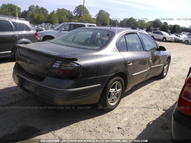 1G2HX54K314276078 - 2001 PONTIAC BONNEVILLE SE GRAY photo 4