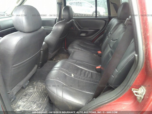 1J4GW48S14C111570 - 2004 JEEP GRAND CHEROKEE LAREDO/COLUMBIA/FREEDOM 红色 照片 8