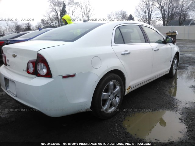 1G1ZK57B28F283749 - 2008 CHEVROLET MALIBU LTZ WHITE photo 4