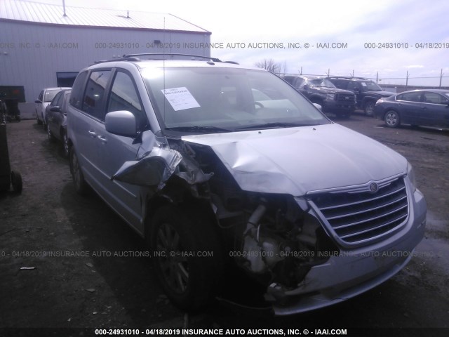 2A8HR54P98R133329 - 2008 CHRYSLER TOWN & COUNTRY TOURING SILVER photo 1