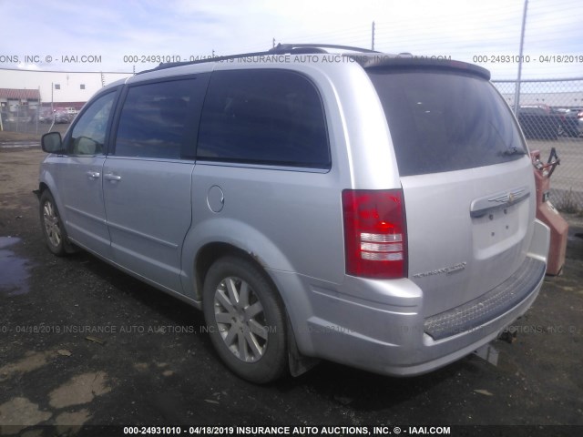 2A8HR54P98R133329 - 2008 CHRYSLER TOWN & COUNTRY TOURING SILVER photo 3