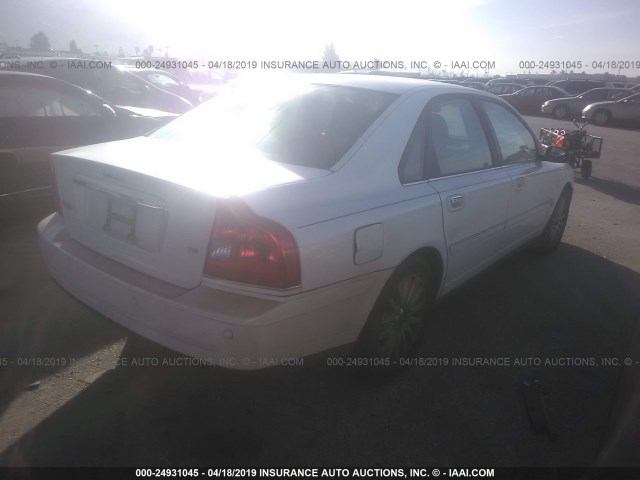 YV1TS91Z741378058 - 2004 VOLVO S80 T6/ELITE CREAM photo 4