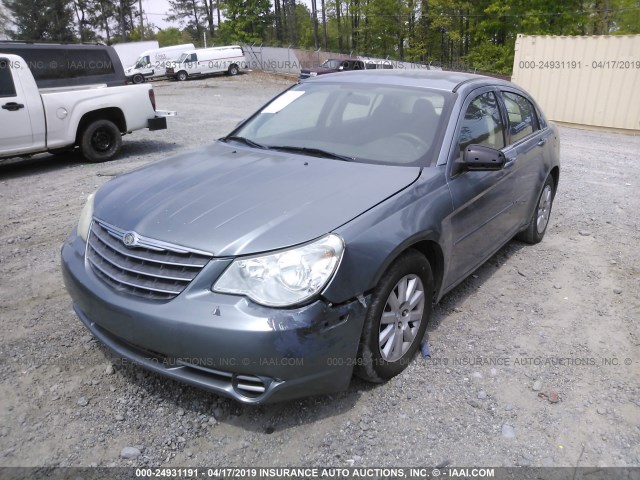 1C3LC46B59N558967 - 2009 CHRYSLER SEBRING LX BLUE photo 2