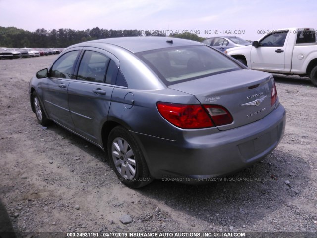 1C3LC46B59N558967 - 2009 CHRYSLER SEBRING LX BLUE photo 3